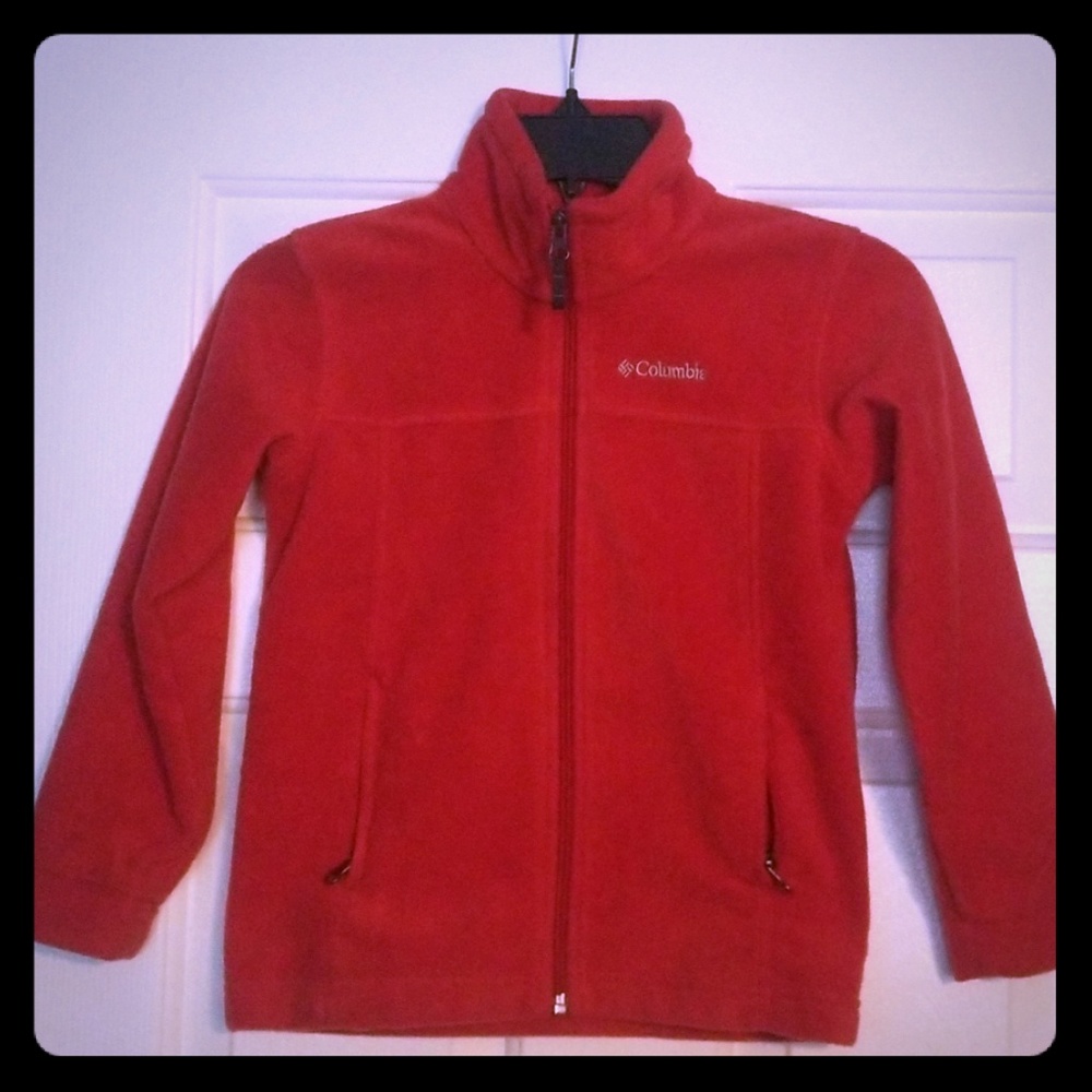 Columbia size 6/7 fleece zip up